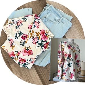 LOFT floral top